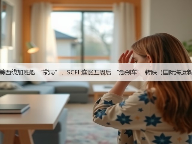 国际海运美西线加班船 “搅局”,SCFI 连涨五周后 “急刹车” 转跌(国际海运新闻资讯)(图1) 国际海运美西线加班船 “搅局”,SCFI 连涨五周后 “急刹车” 转跌(国际海运新闻资讯)(图1)