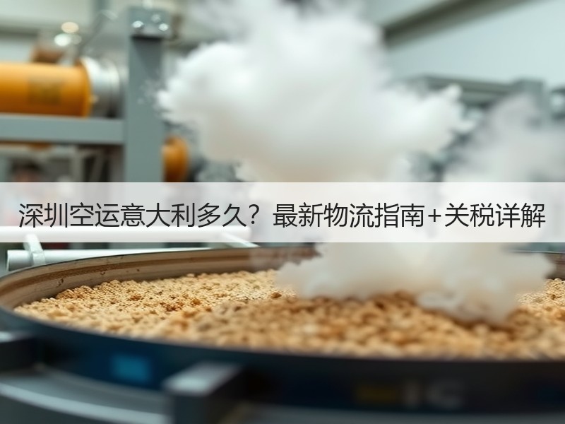 深圳空运意大利多久?最新物流指南+关税详解 深圳空运意大利多久?最新物流指南+关税详解