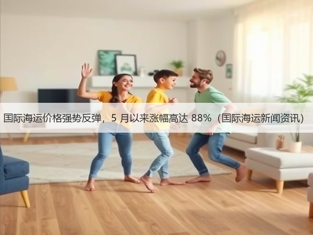 国际海运价格强势反弹,5 月以来涨幅高达 88%(国际海运新闻资讯)(图2) 国际海运价格强势反弹,5 月以来涨幅高达 88%(国际海运新闻资讯)(图2)
