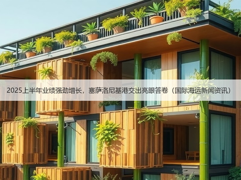 2025上半年业绩强劲增长,塞萨洛尼基港交出亮眼答卷(国际海运新闻资讯) 2025上半年业绩强劲增长,塞萨洛尼基港交出亮眼答卷(国际海运新闻资讯)
