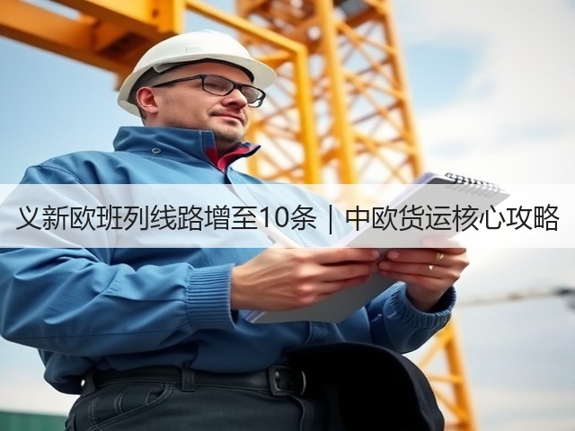 义新欧班列线路增至10条｜中欧货运核心攻略(图1)