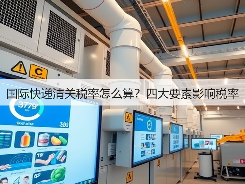 国际快递清关税率怎么算？四大要素影响税率