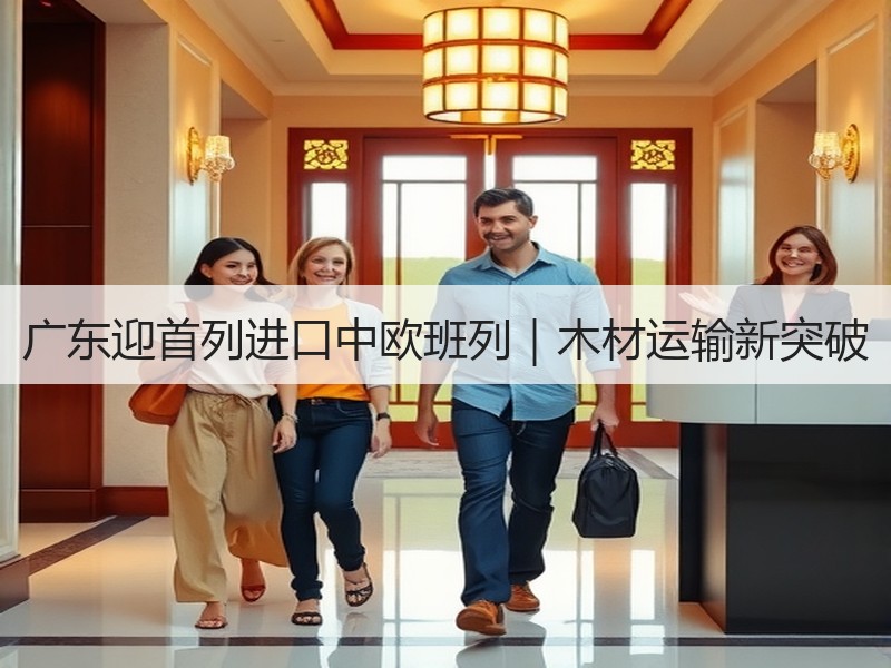 广东迎首列进口中欧班列|木材运输新突破 广东迎首列进口中欧班列|木材运输新突破