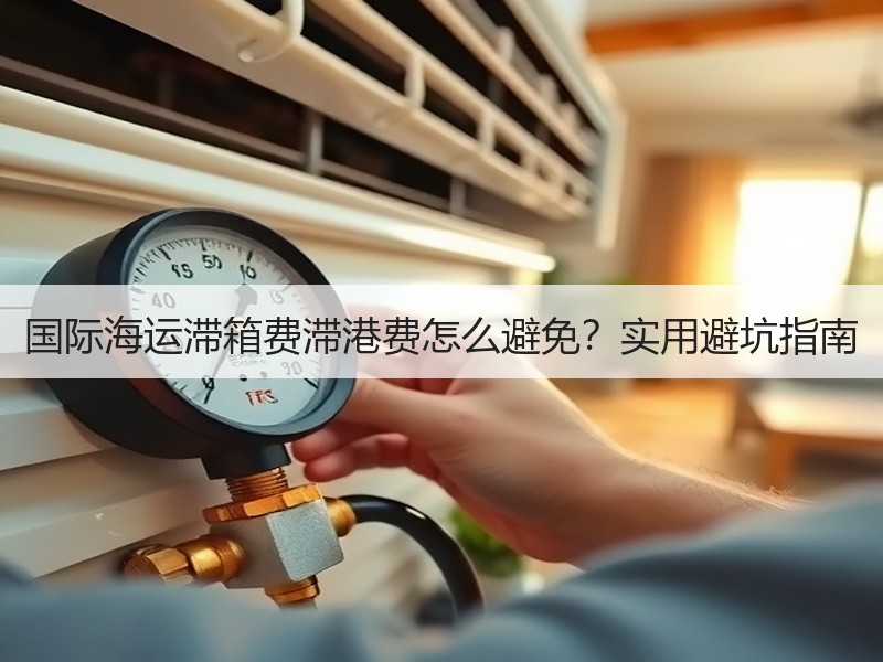 国际海运滞箱费滞港费怎么避免？实用避坑指南