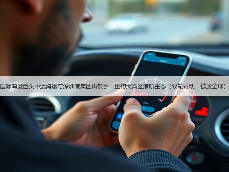 国际海运巨头中远海运与深圳港集团再携手，重构大湾区港航生态（双轮驱动，链通全球）