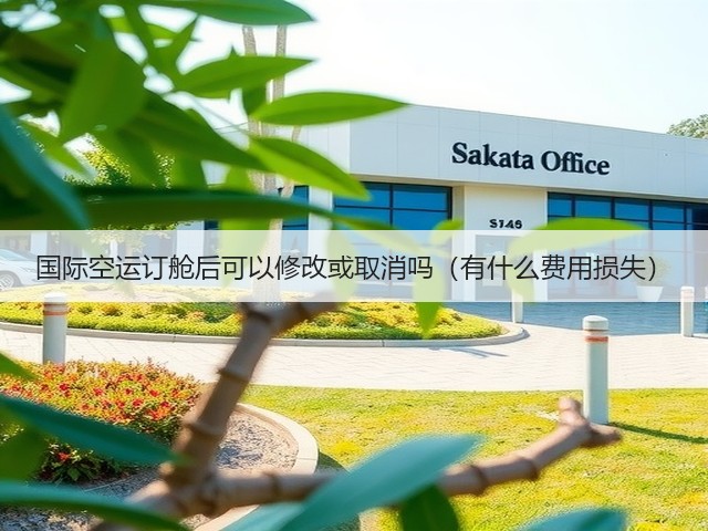 国际空运订舱后可以修改或取消吗(有什么费用损失)(图1) 国际空运订舱后可以修改或取消吗(有什么费用损失)(图1)