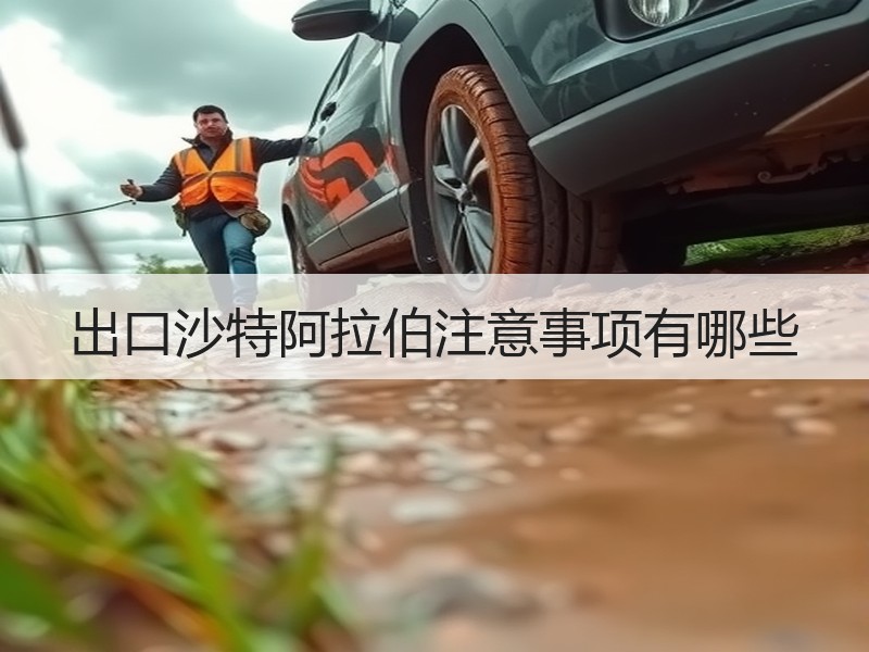 出口沙特阿拉伯注意事项有哪些