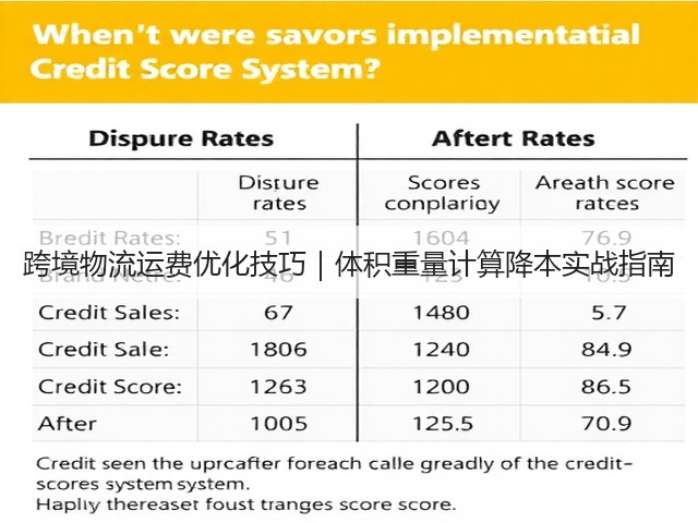 跨境物流运费优化技巧|体积重量计算降本实战指南(图1) 跨境物流运费优化技巧|体积重量计算降本实战指南(图1)