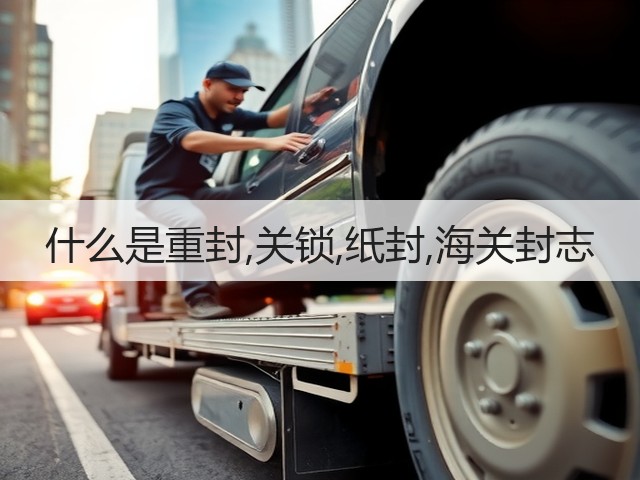 什么是重封,关锁,纸封,海关封志(图2)