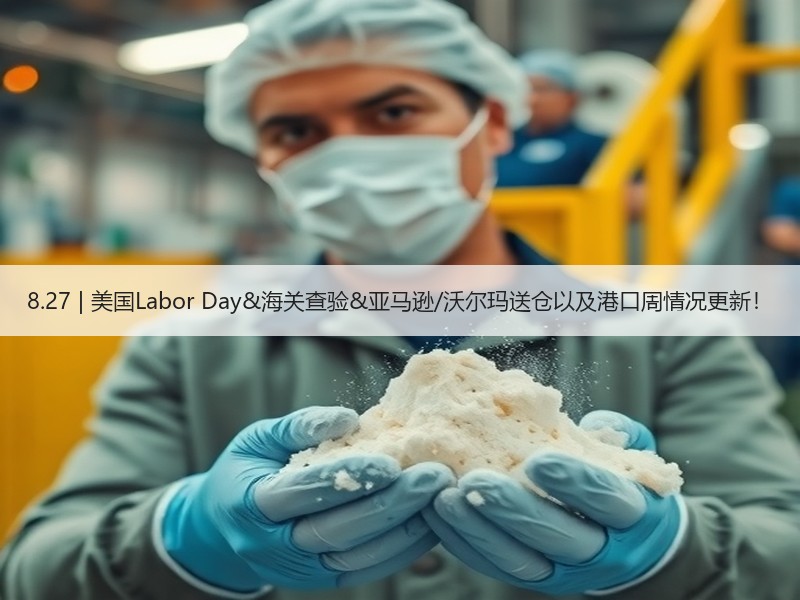8.27 | 美国Labor Day&海关查验&亚马逊/沃尔玛送仓以及港口周情况更新！