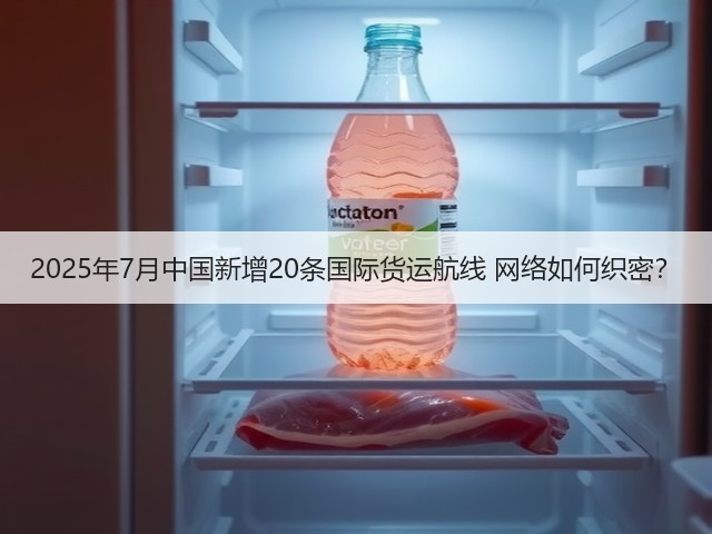 2025年7月中国新增20条国际货运航线 网络如何织密？(图3)