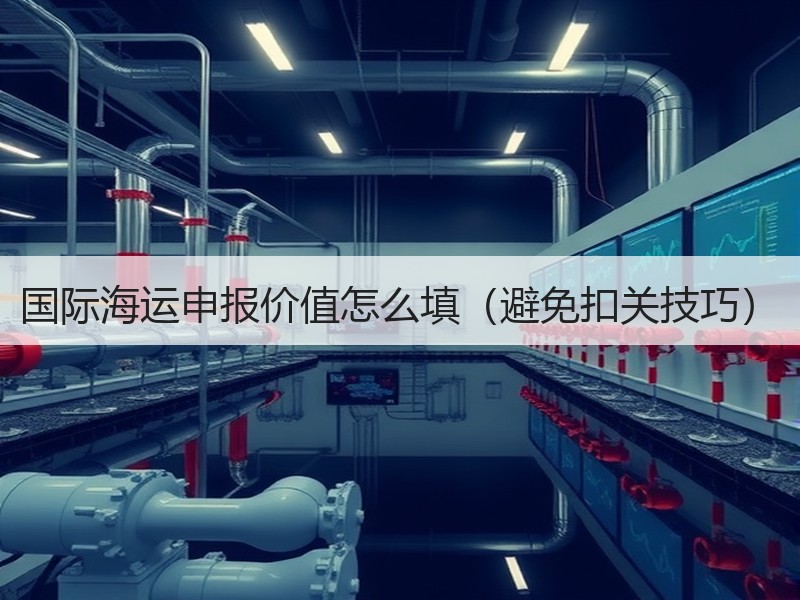 国际海运申报价值怎么填（避免扣关技巧）