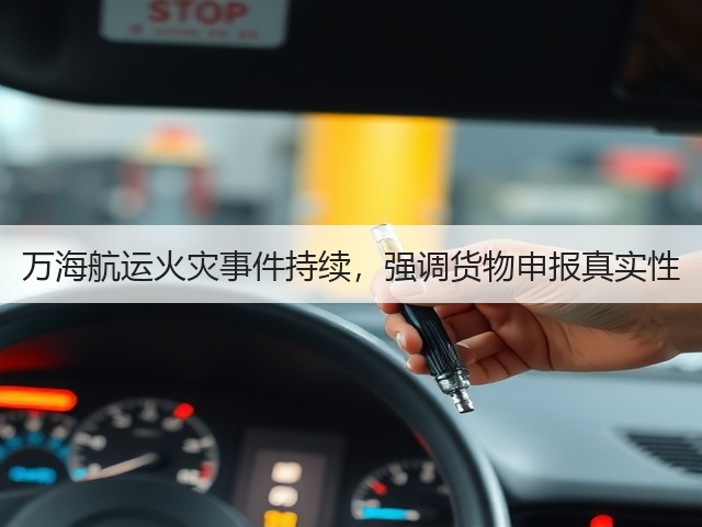 万海航运火灾事件持续,强调货物申报真实性(图1) 万海航运火灾事件持续,强调货物申报真实性(图1)