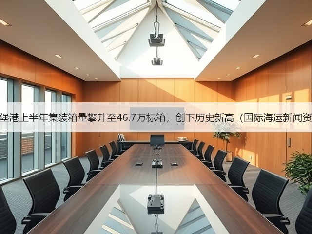 哥德堡港上半年集装箱量攀升至46.7万标箱,创下历史新高(国际海运新闻资讯)(图1) 哥德堡港上半年集装箱量攀升至46.7万标箱,创下历史新高(国际海运新闻资讯)(图1)