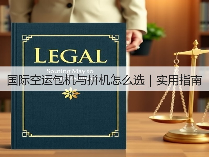 国际空运包机与拼机怎么选｜实用指南
