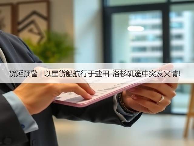 货延预警 | 以星货船航行于盐田-洛杉矶途中突发火情!(图3) 货延预警 | 以星货船航行于盐田-洛杉矶途中突发火情!(图3)