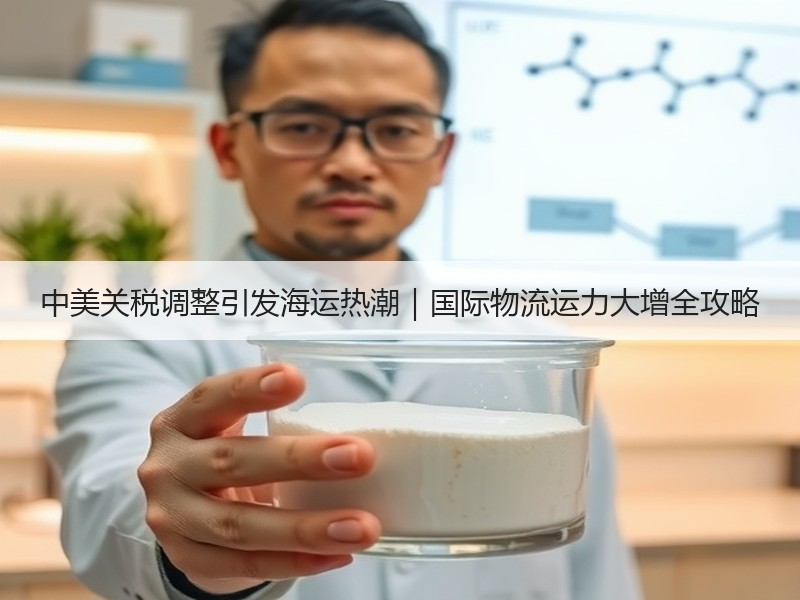 中美关税调整引发海运热潮|国际物流运力大增全攻略 中美关税调整引发海运热潮|国际物流运力大增全攻略