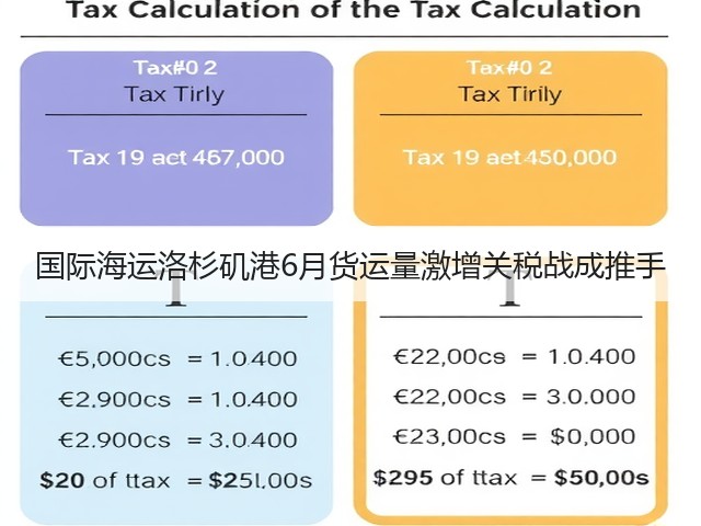国际海运洛杉矶港6月货运量激增关税战成推手(图2) 国际海运洛杉矶港6月货运量激增关税战成推手(图2)