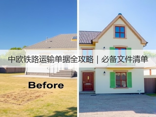 中欧铁路运输单据全攻略|必备文件清单(图3) 中欧铁路运输单据全攻略|必备文件清单(图3)