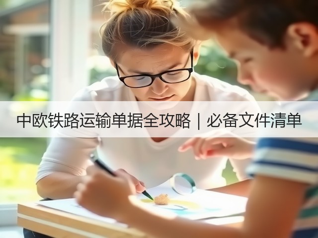 中欧铁路运输单据全攻略|必备文件清单(图1) 中欧铁路运输单据全攻略|必备文件清单(图1)