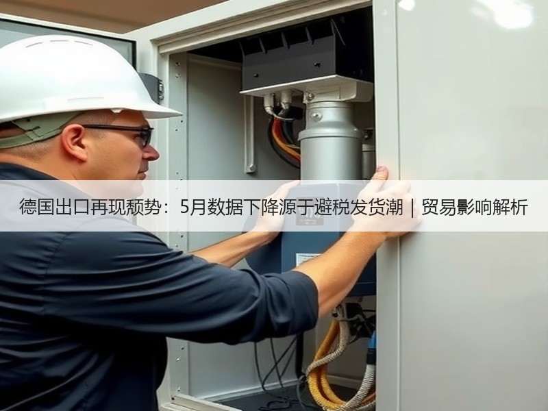 德国出口再现颓势:5月数据下降源于避税发货潮|贸易影响解析 德国出口再现颓势:5月数据下降源于避税发货潮|贸易影响解析