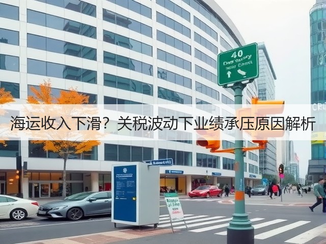 海运收入下滑?关税波动下业绩承压原因解析(图1) 海运收入下滑?关税波动下业绩承压原因解析(图1)