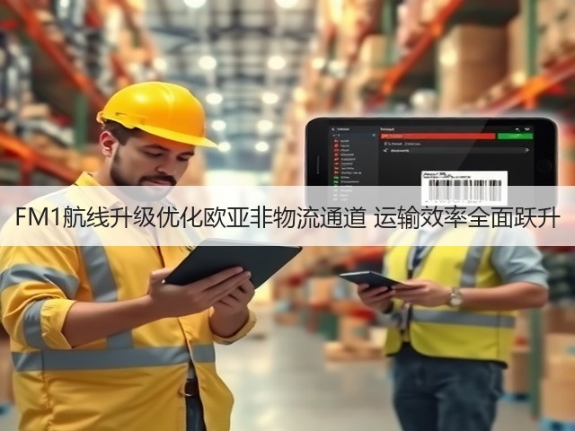 FM1航线升级优化欧亚非物流通道 运输效率全面跃升(图2) FM1航线升级优化欧亚非物流通道 运输效率全面跃升(图2)
