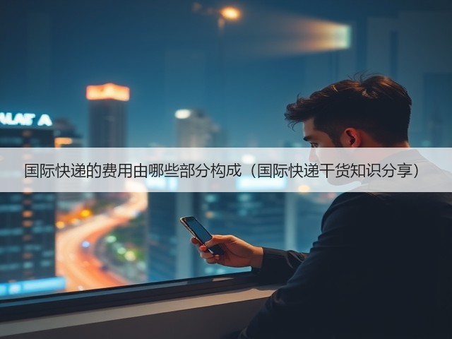 国际快递的费用由哪些部分构成（国际快递干货知识分享）(图3)