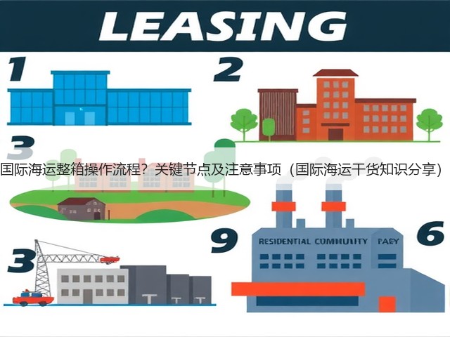 国际海运整箱操作流程?关键节点及注意事项(国际海运干货知识分享)(图3) 国际海运整箱操作流程?关键节点及注意事项(国际海运干货知识分享)(图3)