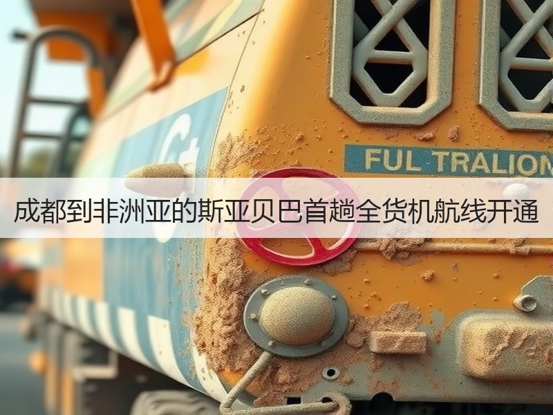 成都到非洲亚的斯亚贝巴首趟全货机航线开通