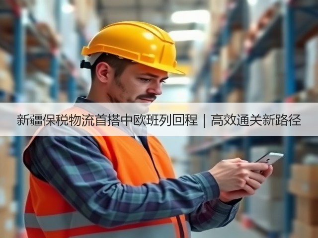 新疆保税物流首搭中欧班列回程|高效通关新路径(图3) 新疆保税物流首搭中欧班列回程|高效通关新路径(图3)