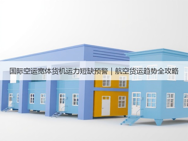 国际空运宽体货机运力短缺预警|航空货运趋势全攻略(图1) 国际空运宽体货机运力短缺预警|航空货运趋势全攻略(图1)