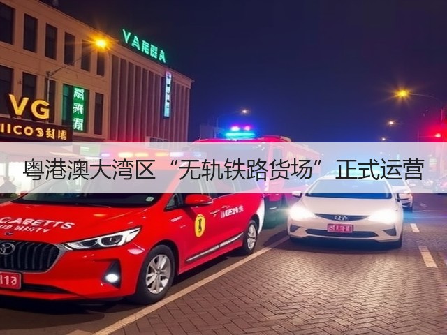 粤港澳大湾区“无轨铁路货场”正式运营(图1) 粤港澳大湾区“无轨铁路货场”正式运营(图1)