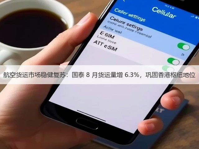 航空货运市场稳健复苏：国泰 8 月货运量增 6.3%，巩固香港枢纽地位(图3)