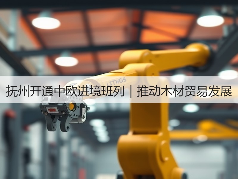 抚州开通中欧进境班列|推动木材贸易发展 抚州开通中欧进境班列|推动木材贸易发展
