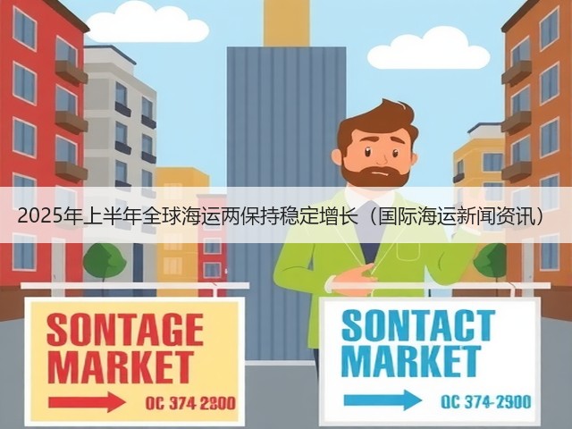 2025年上半年全球海运两保持稳定增长(国际海运新闻资讯)(图2) 2025年上半年全球海运两保持稳定增长(国际海运新闻资讯)(图2)
