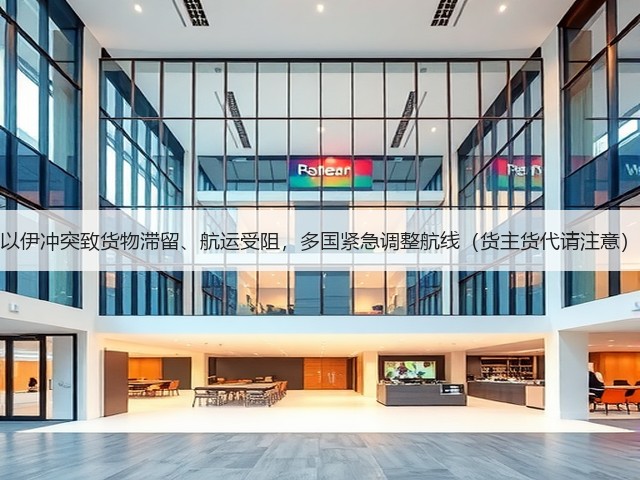 以伊冲突致货物滞留、航运受阻,多国紧急调整航线(货主货代请注意)(图1) 以伊冲突致货物滞留、航运受阻,多国紧急调整航线(货主货代请注意)(图1)
