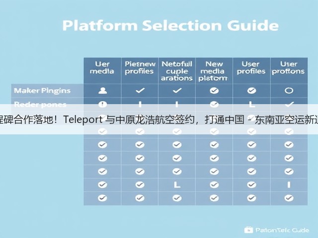 里程碑合作落地!Teleport 与中原龙浩航空签约,打通中国 - 东南亚空运新通道(图3) 里程碑合作落地!Teleport 与中原龙浩航空签约,打通中国 - 东南亚空运新通道(图3)