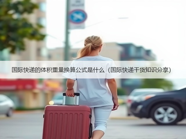 国际快递的体积重量换算公式是什么（国际快递干货知识分享）(图1)