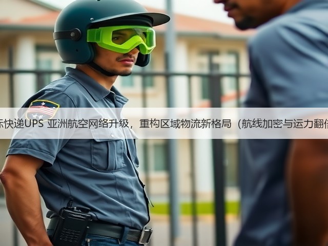 国际快递UPS 亚洲航空网络升级，重构区域物流新格局（航线加密与运力翻倍）(图2)