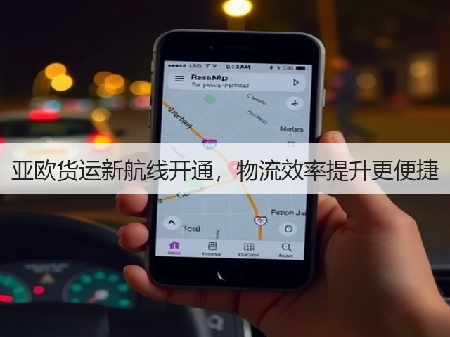 亚欧货运新航线开通，物流效率提升更便捷(图1)