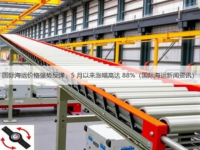 国际海运价格强势反弹,5 月以来涨幅高达 88%(国际海运新闻资讯)(图3) 国际海运价格强势反弹,5 月以来涨幅高达 88%(国际海运新闻资讯)(图3)