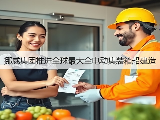 挪威集团推进全球最大全电动集装箱船建造(图1) 挪威集团推进全球最大全电动集装箱船建造(图1)