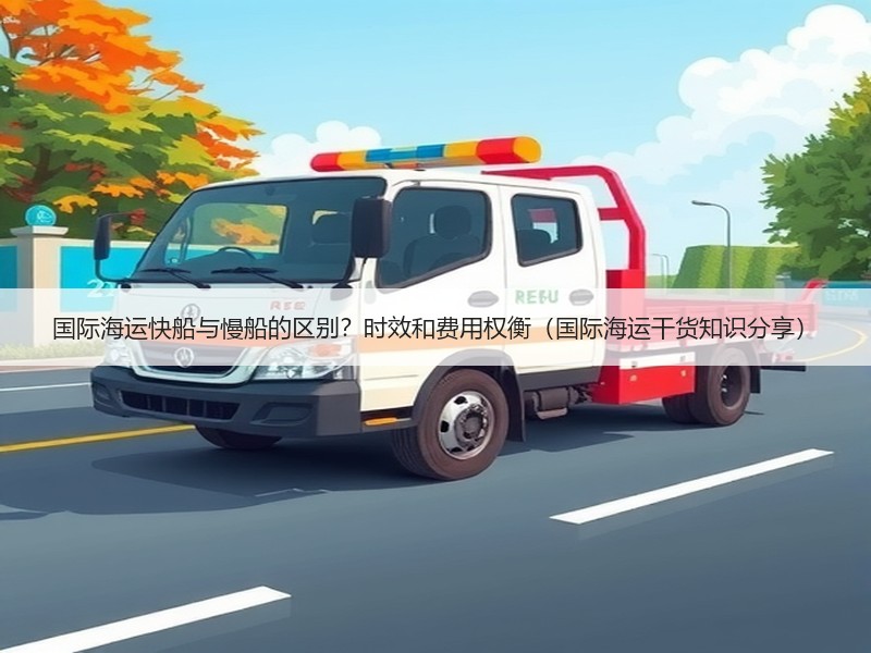 国际海运快船与慢船的区别？时效和费用权衡（国际海运干货知识分享）
