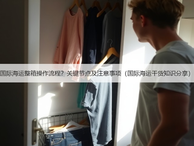 国际海运整箱操作流程?关键节点及注意事项(国际海运干货知识分享)(图3) 国际海运整箱操作流程?关键节点及注意事项(国际海运干货知识分享)(图3)