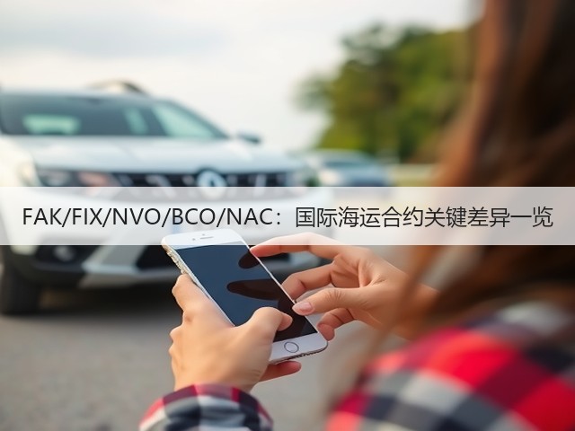 FAK/FIX/NVO/BCO/NAC:国际海运合约关键差异一览(图3) FAK/FIX/NVO/BCO/NAC:国际海运合约关键差异一览(图3)