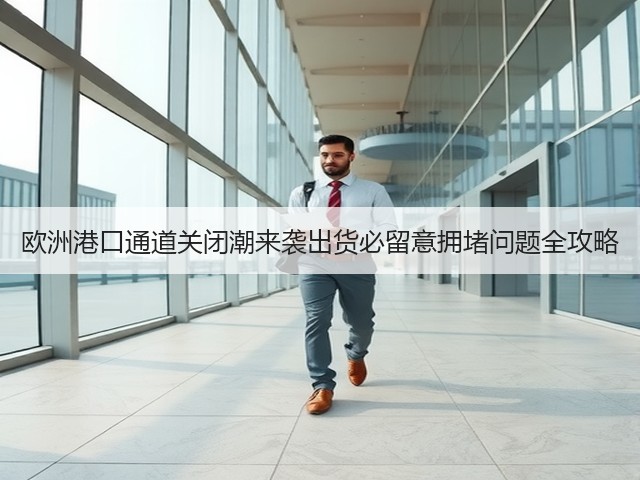 欧洲港口通道关闭潮来袭出货必留意拥堵问题全攻略(图1) 欧洲港口通道关闭潮来袭出货必留意拥堵问题全攻略(图1)