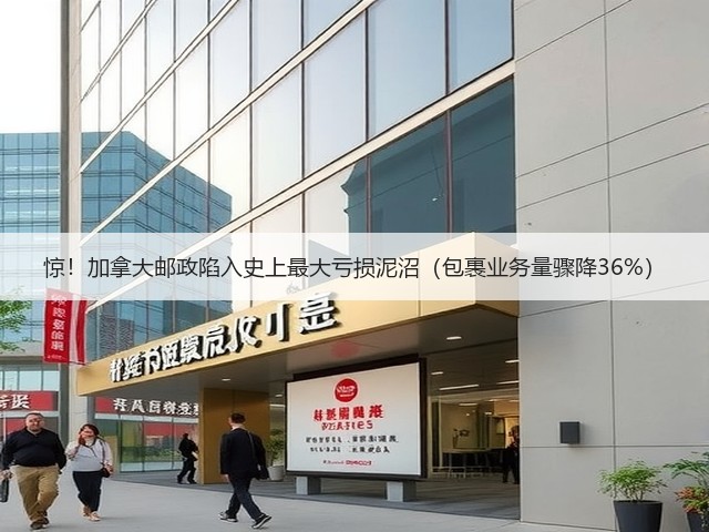 惊!加拿大邮政陷入史上最大亏损泥沼(包裹业务量骤降36%)(图2) 惊!加拿大邮政陷入史上最大亏损泥沼(包裹业务量骤降36%)(图2)