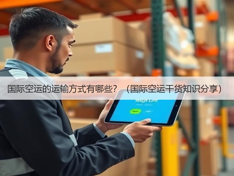 国际空运的运输方式有哪些？（国际空运干货知识分享）