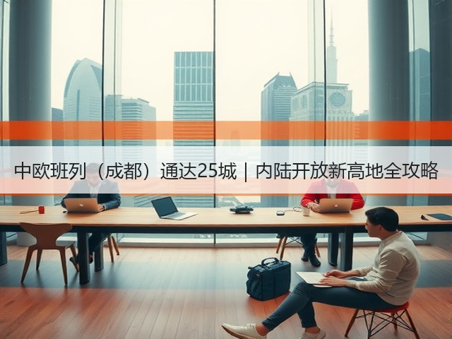 中欧班列（成都）通达25城｜内陆开放新高地全攻略(图3)